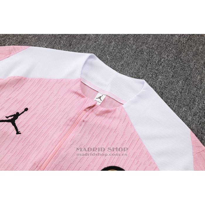 Chandal de Sudadera del Paris Saint-Germain Jordan Nino 2024-2025 Rosa